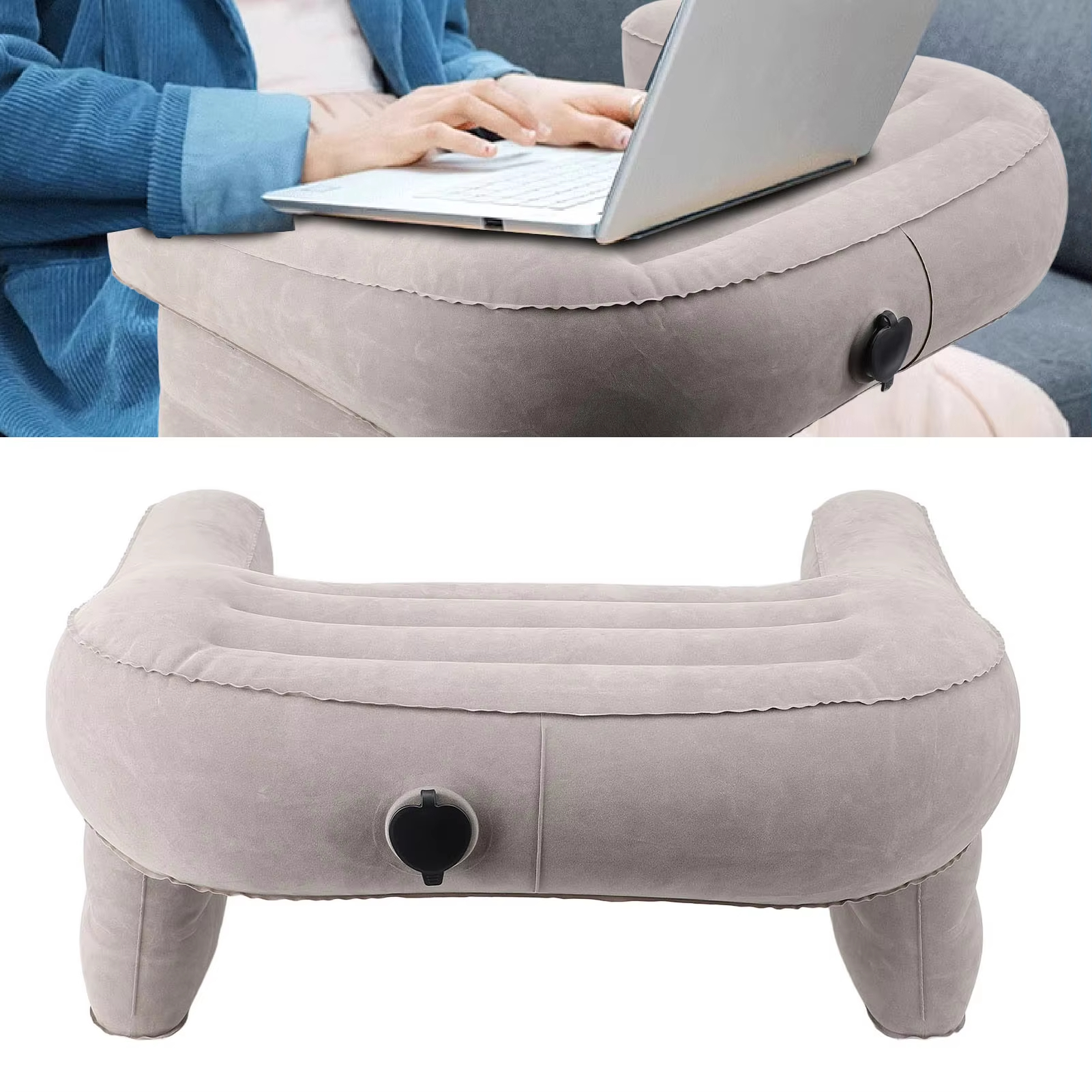 Outdoor Furniture Designer - Inflatable Lap Desk Pillow Inflatable Gaming