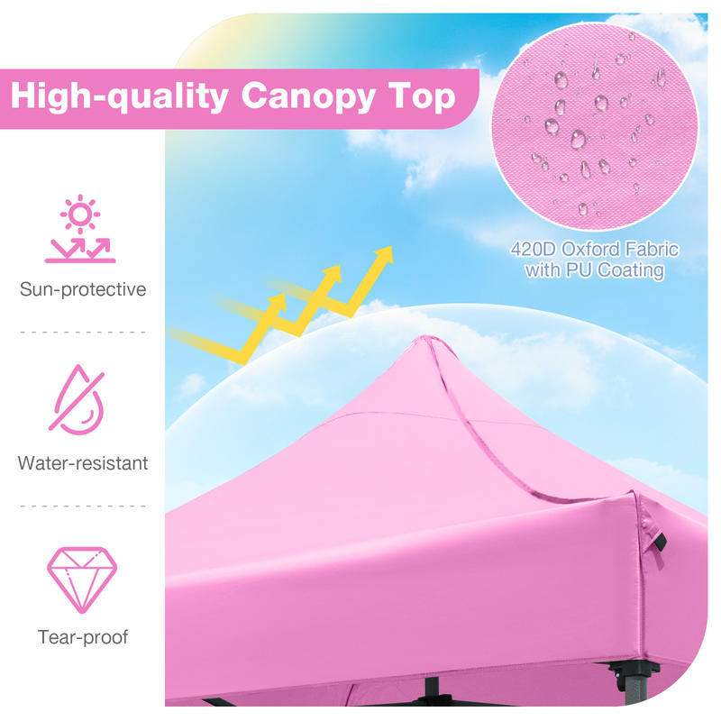 Gazebo Pop Up - 10 x 10 FT Outdoor Pop