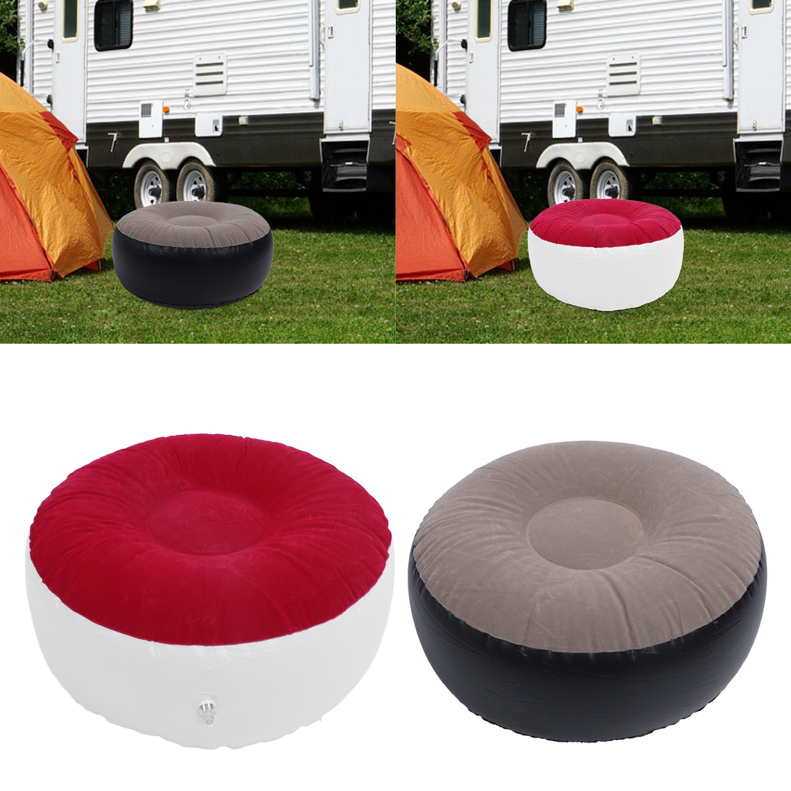 Inflatable Flocking Stool Mult - Outdoor Furniture Designer incelemesi ve fiyatı