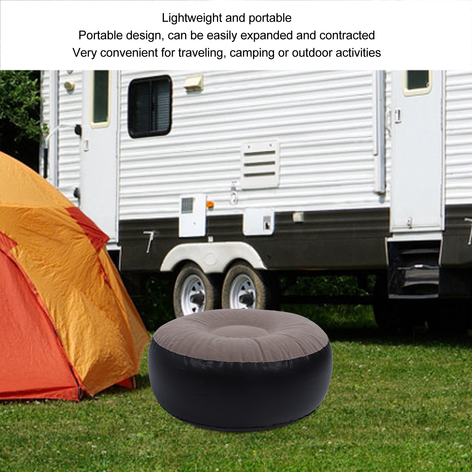 Inflatable Flocking Stool Mult - Outdoor Furniture Designer incelemesi ve fiyatı