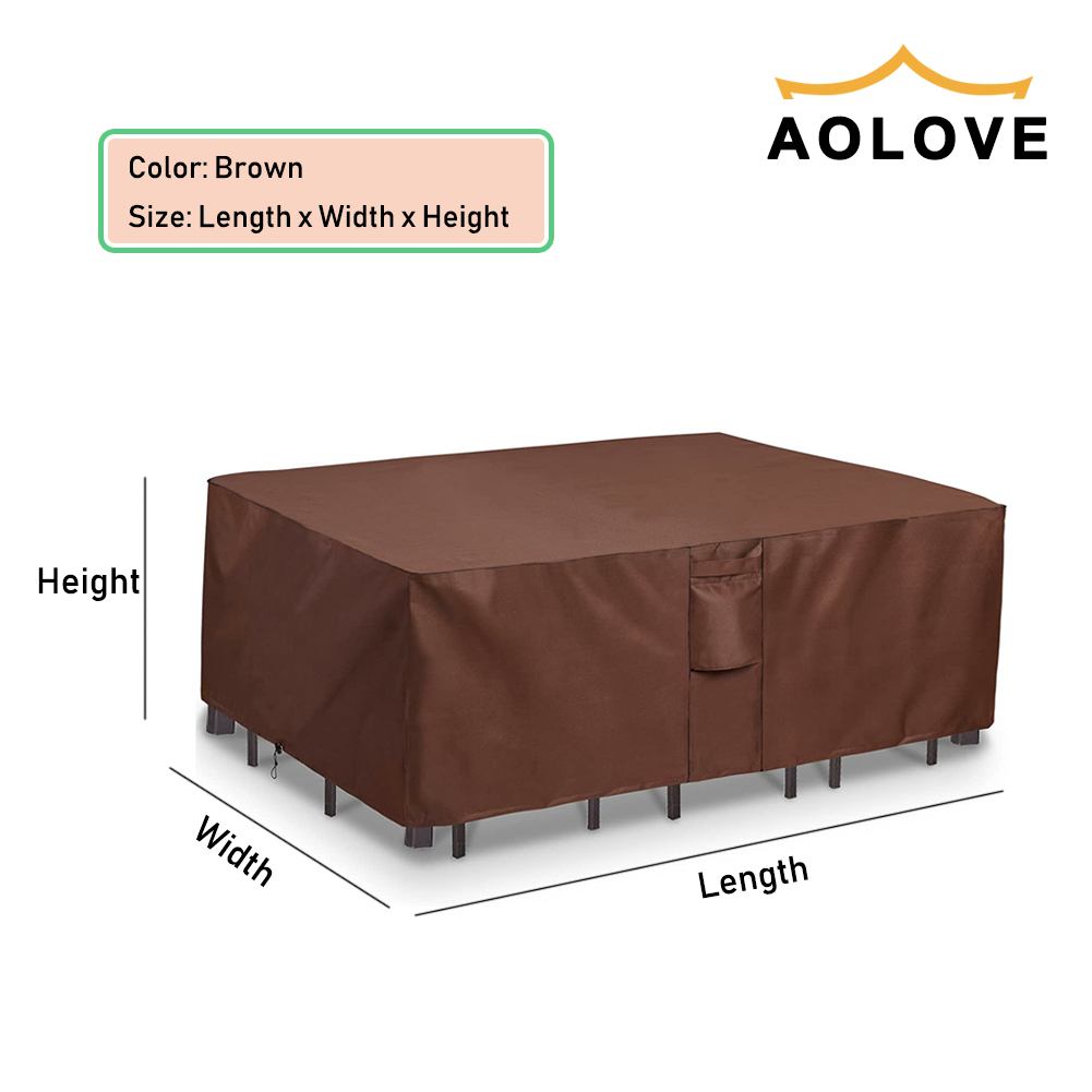 Brown 420D HEAVY DUTY Outdoor  - Outdoor Furniture Usa incelemesi ve fiyatı