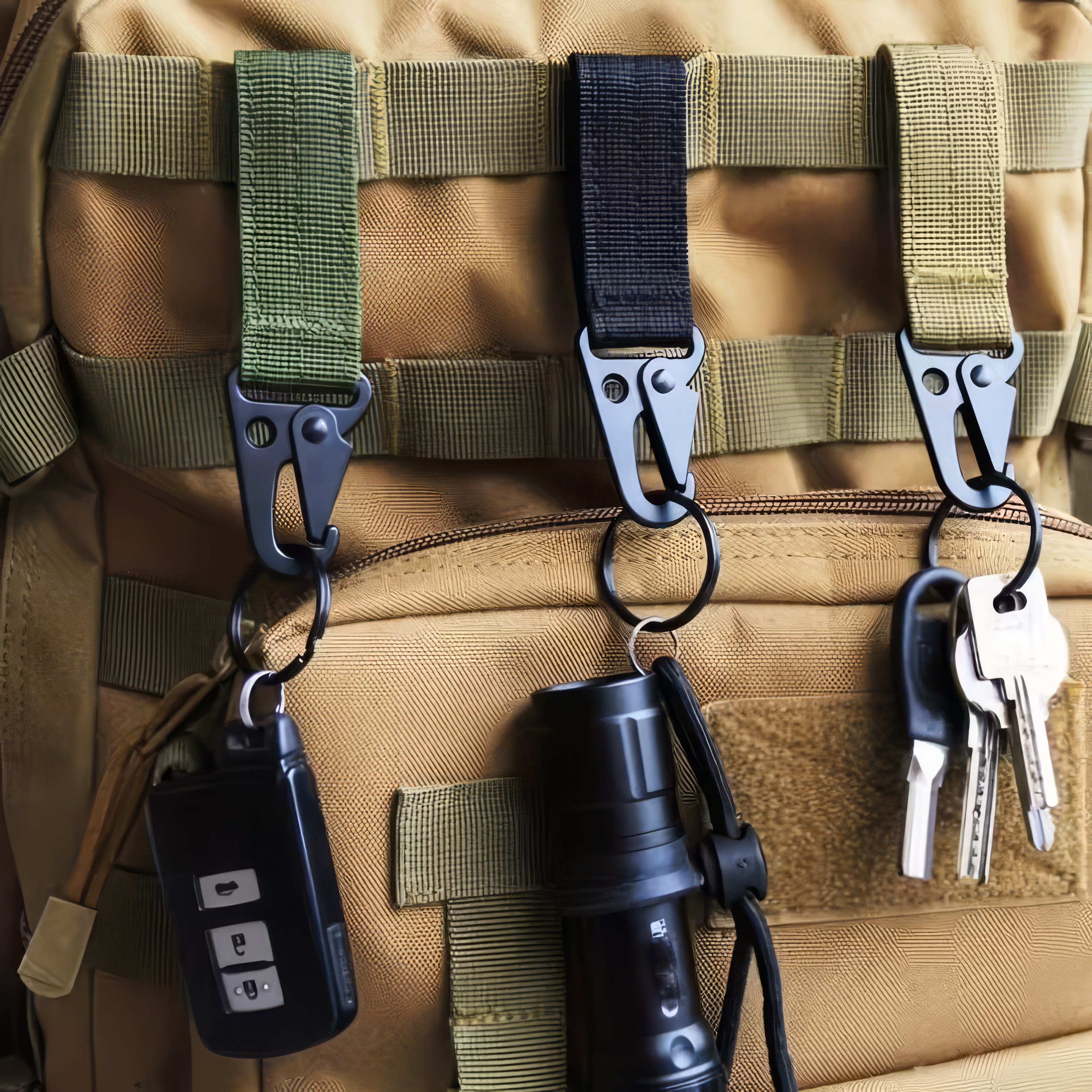 1/2 Piece Nylon Tactical Clip  - Outdoor Furniture Green incelemesi ve fiyatı