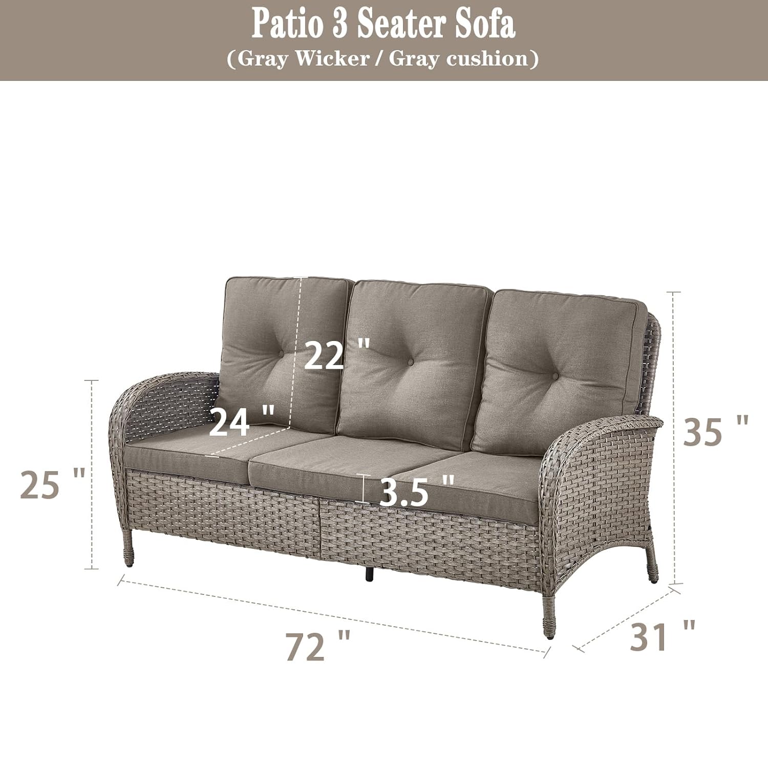 Outdoor Patio Furniture - Wick - Outdoor Furniture Europe incelemesi ve fiyatı