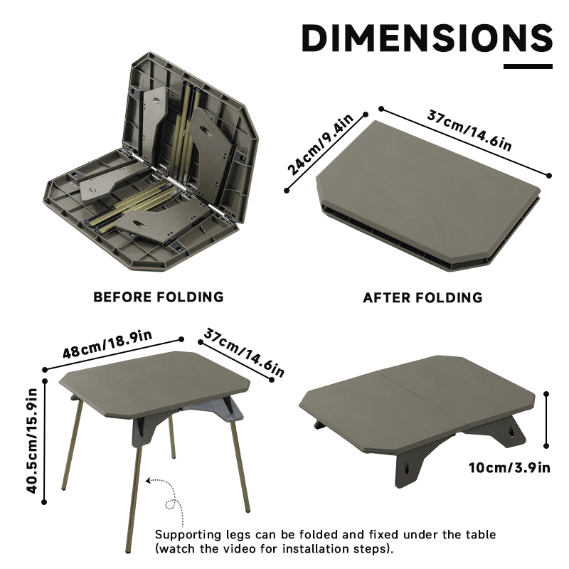 WESTTUNE Outdoor Camping Table - Outdoor Furniture Usa incelemesi ve fiyatı