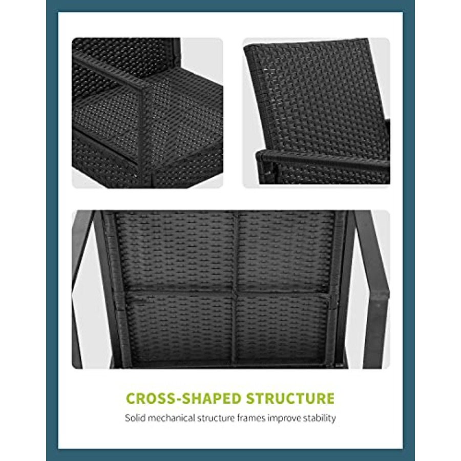 FDW 3 Pieces Outdoor Patio Fur - Outdoor Furniture Patio incelemesi ve fiyatı