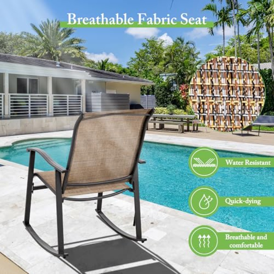 Shintenchi Rocking Chair Outdo - Outdoor Furniture Patio incelemesi ve fiyatı