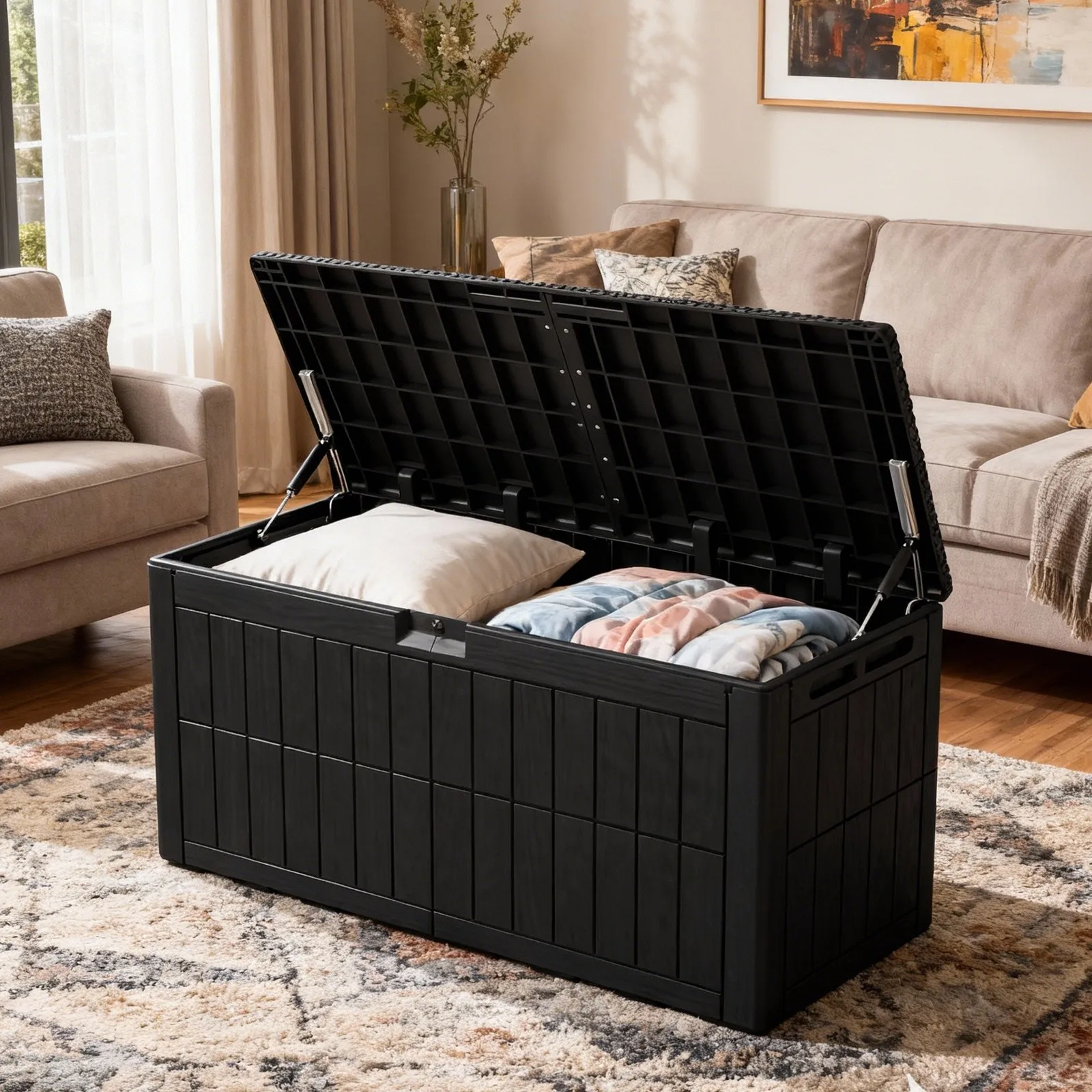 100 Gallon Outdoor Storage Box - Outdoor Furniture With Storage incelemesi ve fiyatı