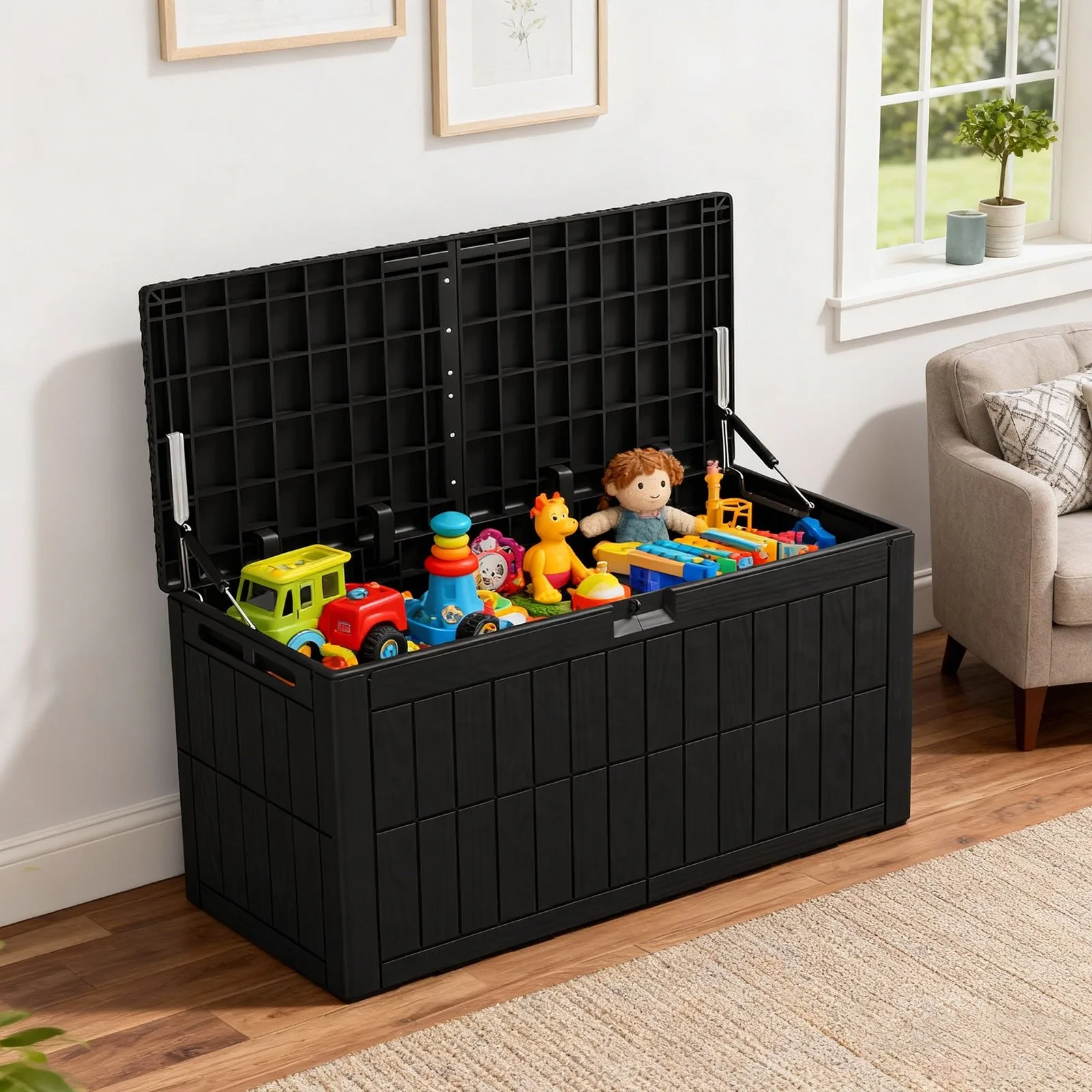 100 Gallon Outdoor Storage Box - Outdoor Furniture With Storage incelemesi ve fiyatı