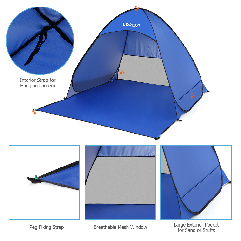 Lixada Automatic Instant Pop U - Gazebo Pop Up incelemesi ve fiyatı