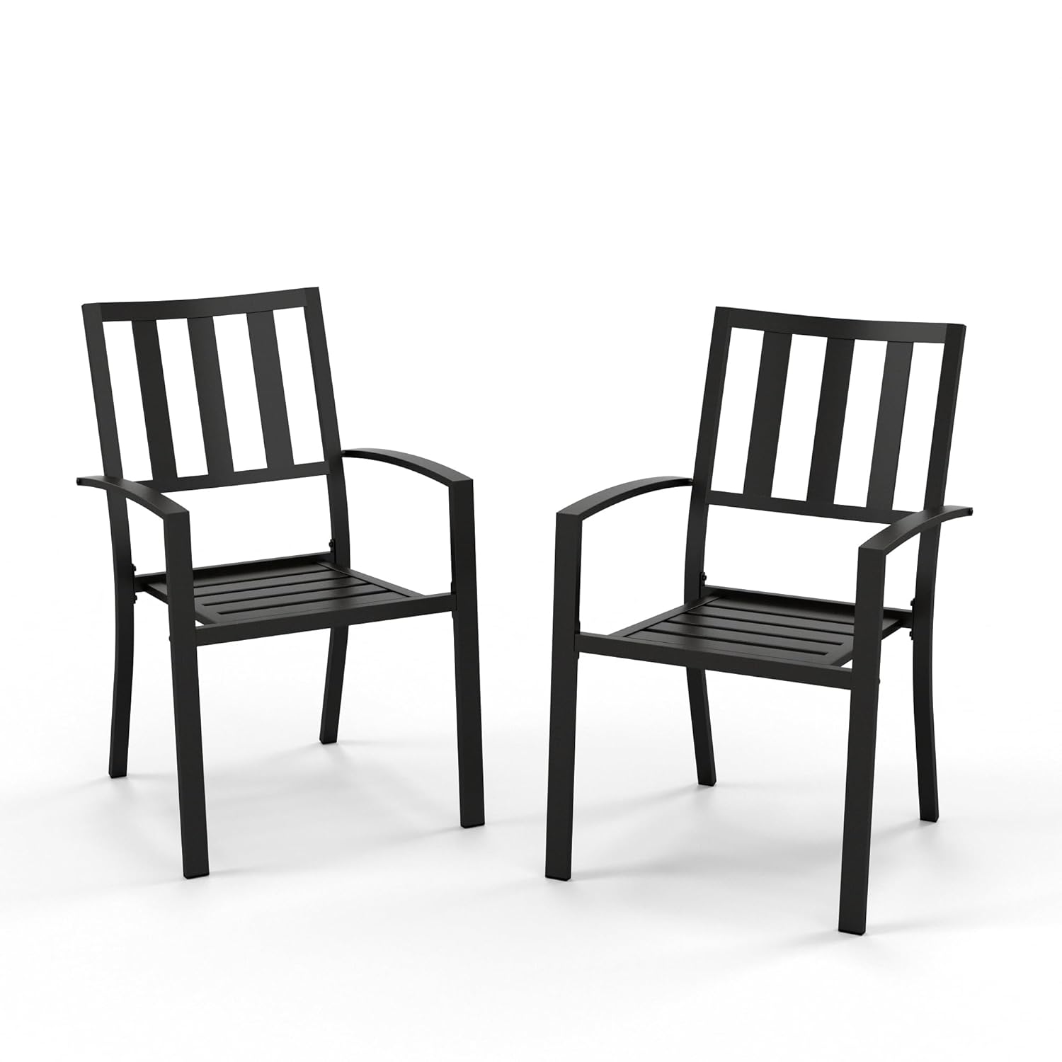 2-Pack Stackable Wrought-Iron  - Outdoor Furniture Europe incelemesi ve fiyatı