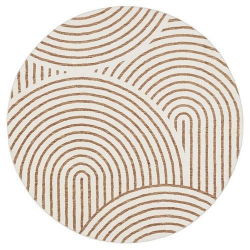 Persian Medallion Round Rug De - Outdoor Furniture Green incelemesi ve fiyatı