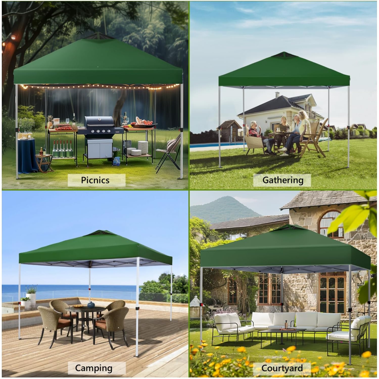 10x10 Pop Up Canopy Tent, Gaze - Gazebo Pop Up incelemesi ve fiyatı