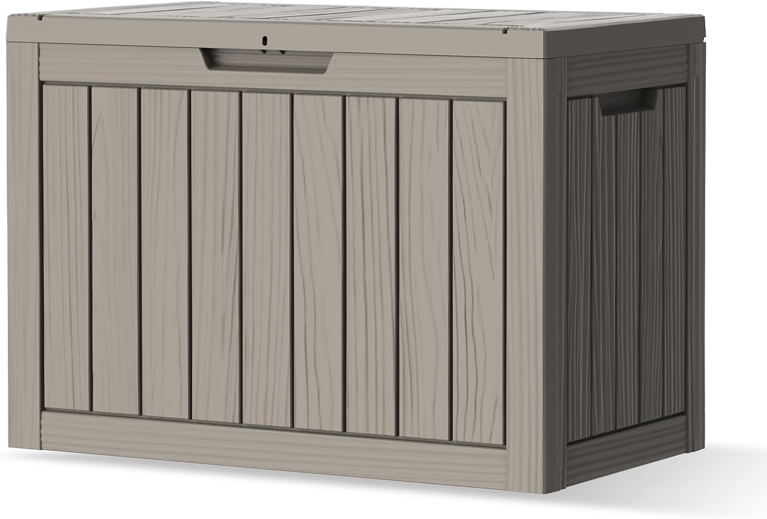 45Gal Black Deck Box - Waterpr - Outdoor Furniture With Storage incelemesi ve fiyatı