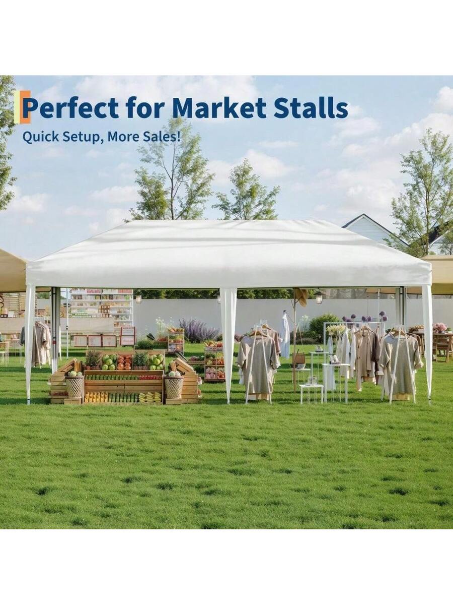 10x20 Pop Up Canopy With Side  - Gazebo Pop Up incelemesi ve fiyatı