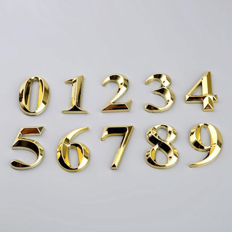 1PC Self Adhesive 3D Number St - Outdoor Furniture Usa incelemesi ve fiyatı
