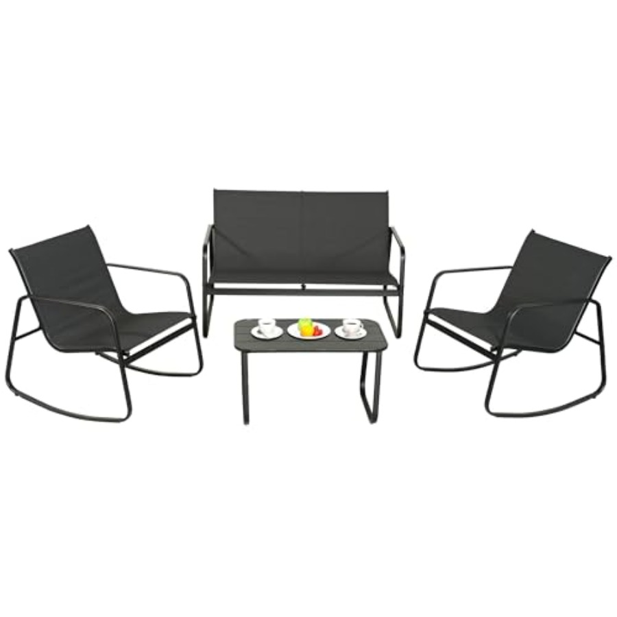 GEONKAI 4 Piece Patio Furnitur - Outdoor Furniture Patio incelemesi ve fiyatı