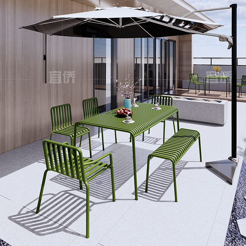 Outdoor Part Garden Sets Loung - Outdoor Furniture Green incelemesi ve fiyatı