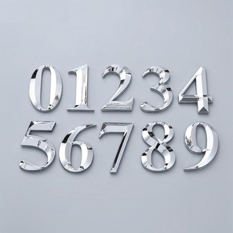 1PC Self Adhesive 3D Number St - Outdoor Furniture Usa incelemesi ve fiyatı