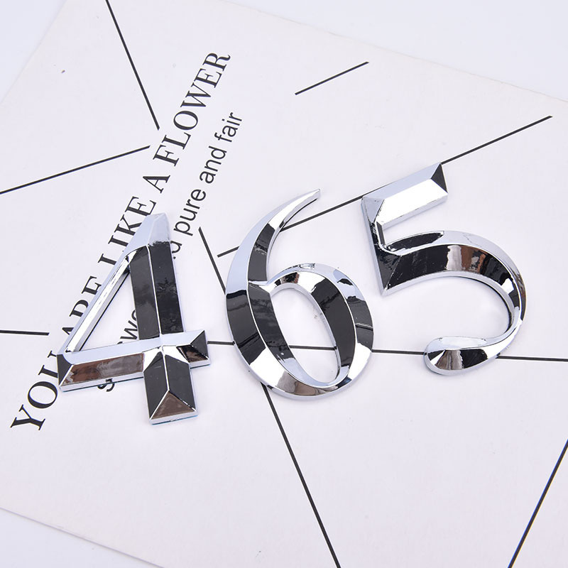 1PC Self Adhesive 3D Number St - Outdoor Furniture Usa incelemesi ve fiyatı