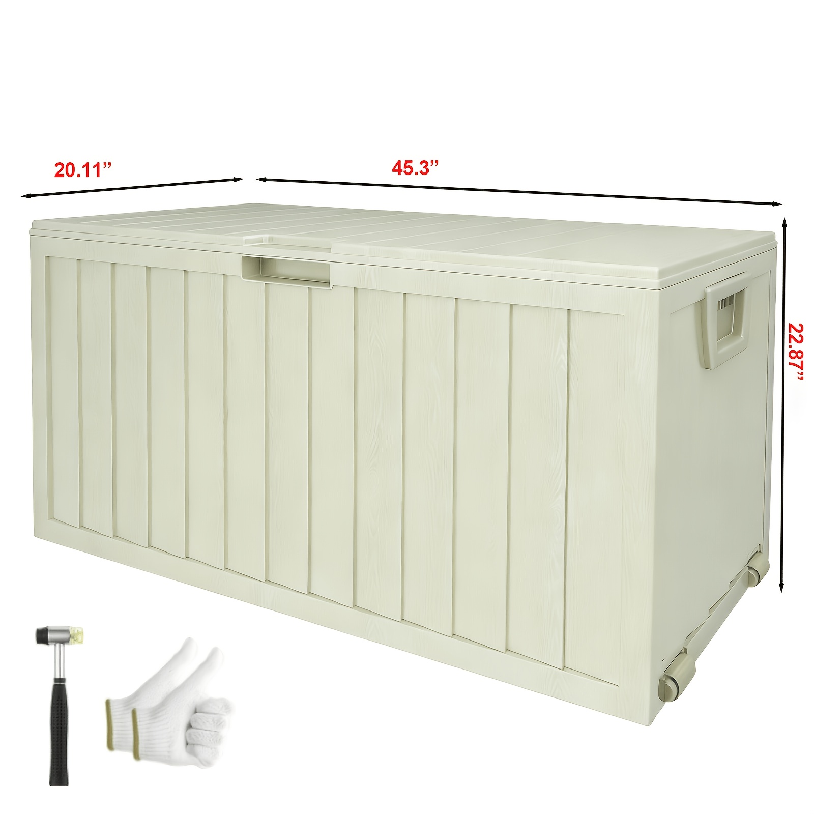 75/35 Gallon Outdoor Storage B - Outdoor Furniture With Storage incelemesi ve fiyatı