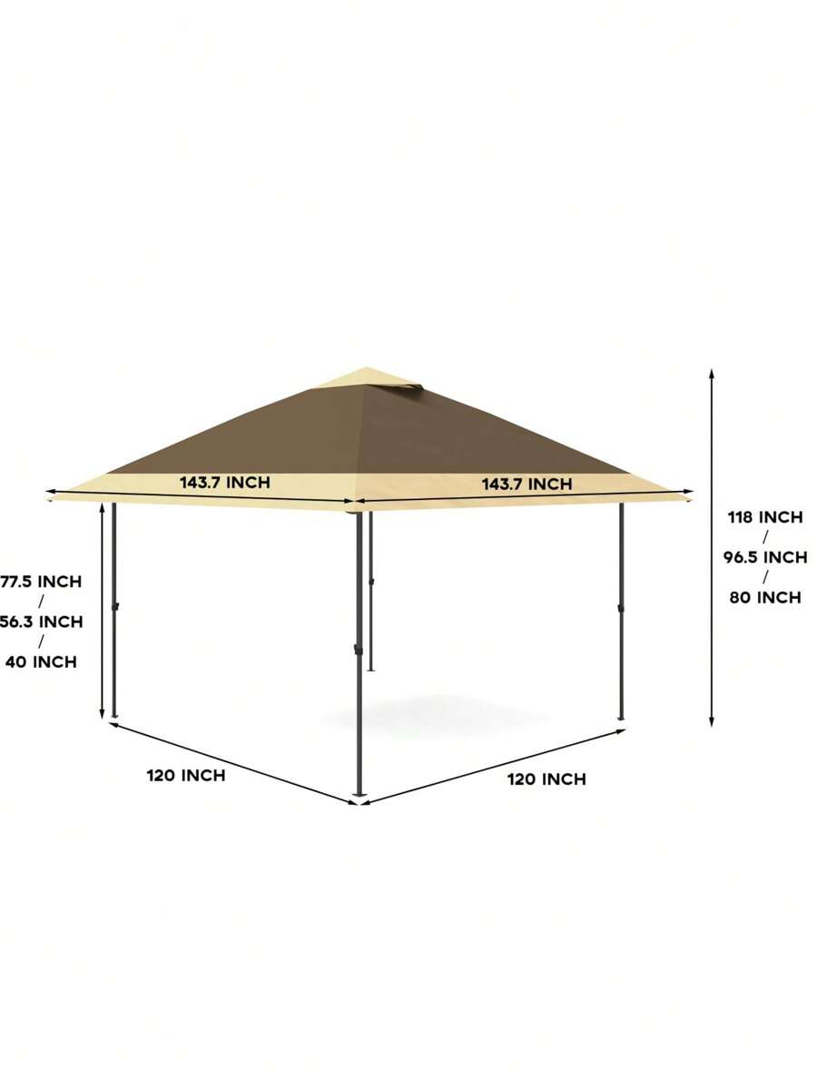 12x12 Ft Instant Pop Up Gazebo - Gazebo Pop Up incelemesi ve fiyatı
