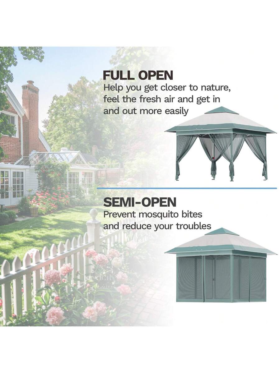 10x10 Ft Pop Up Gazebo Outdoor - Gazebo Pop Up incelemesi ve fiyatı