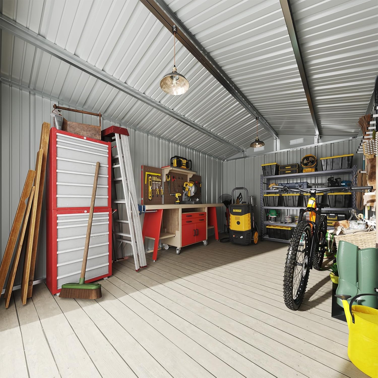10 x 12FT Outdoor Storage Shed - Outdoor Furniture With Storage incelemesi ve fiyatı