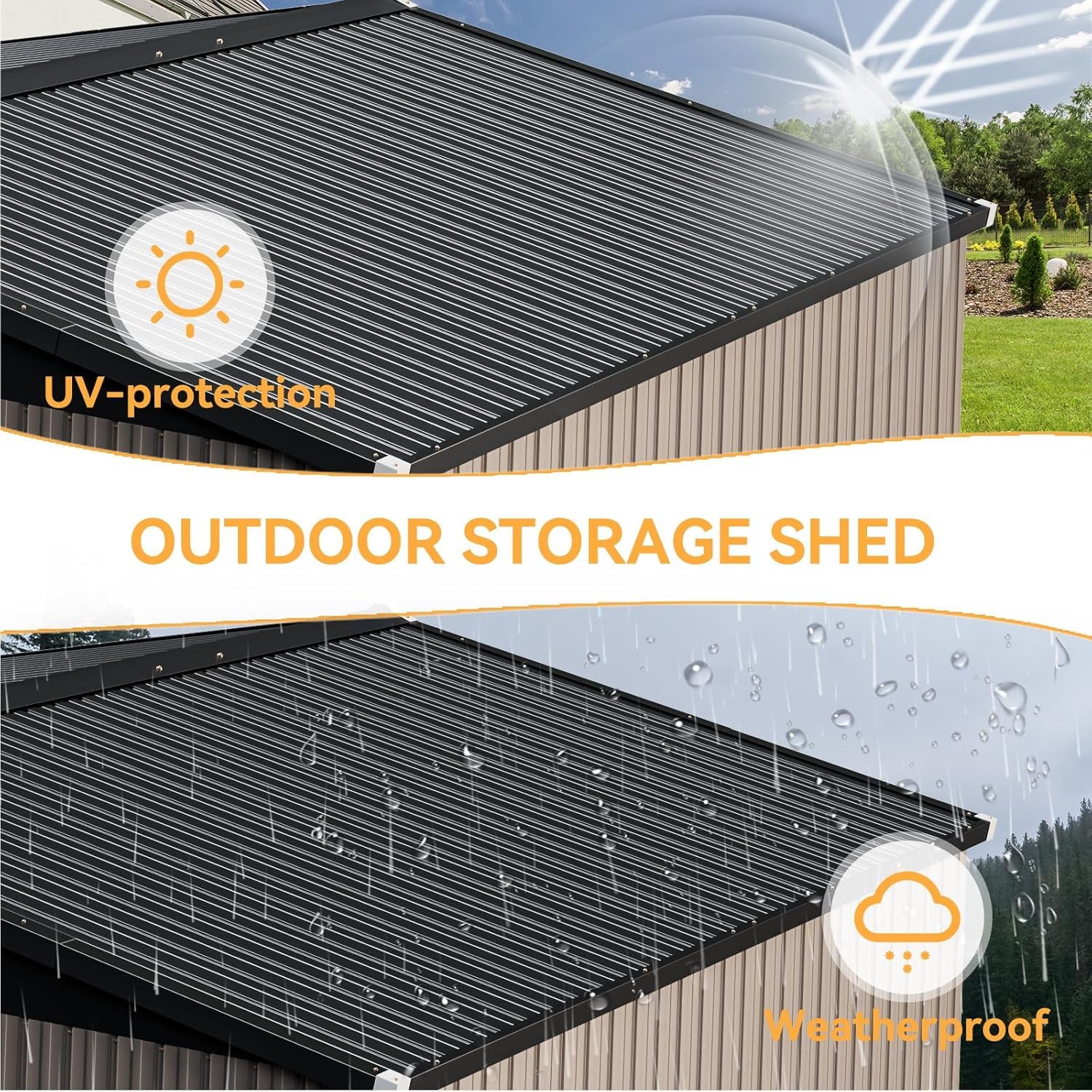 10 x 12FT Outdoor Storage Shed - Outdoor Furniture With Storage incelemesi ve fiyatı