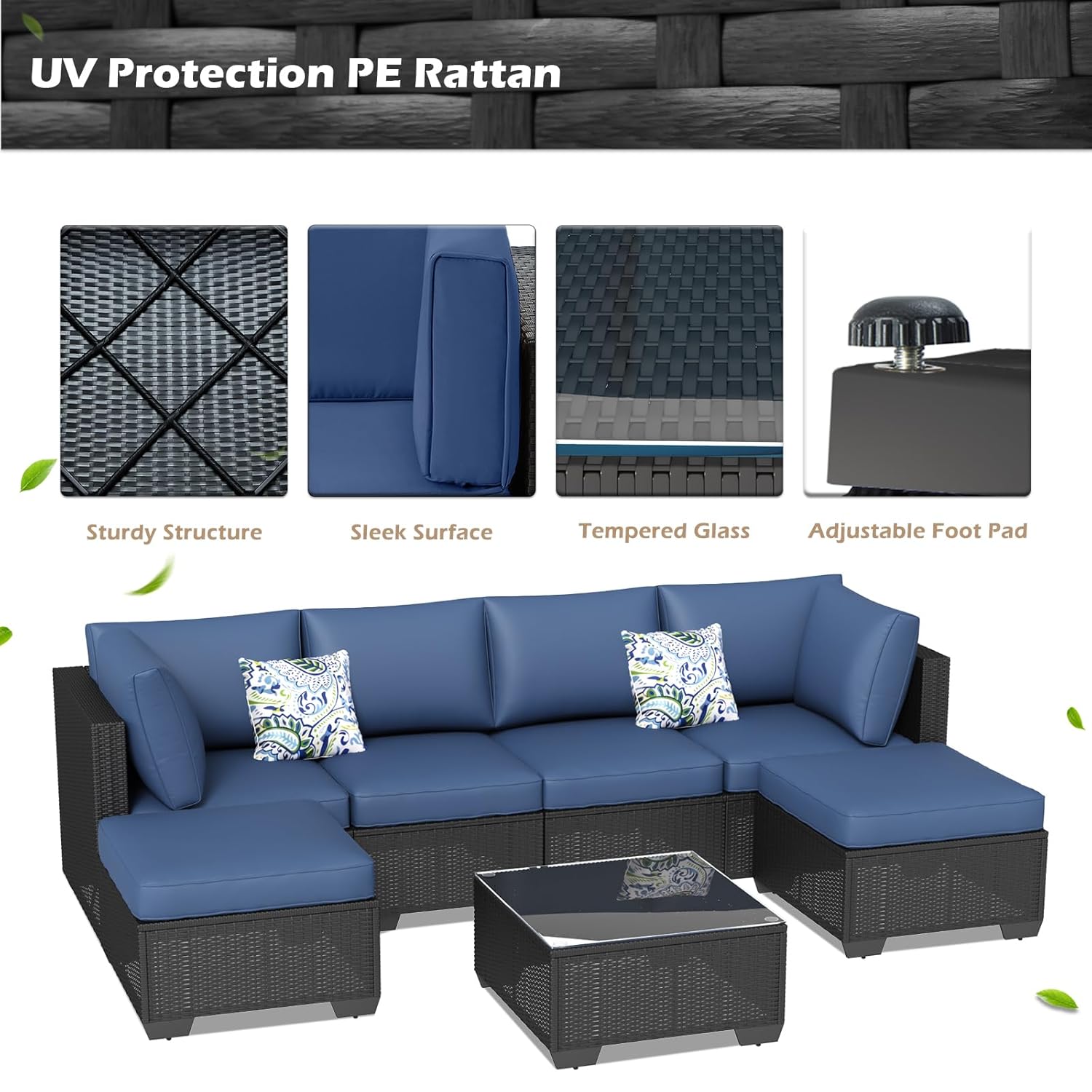 PE Rattan Outdoor Sectional So - Outdoor Furniture Europe incelemesi ve fiyatı