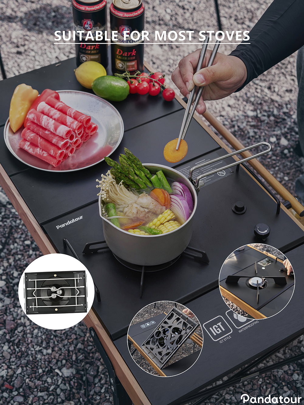 Pandatour IGT Camping Table Fo - Outdoor Furniture Usa incelemesi ve fiyatı