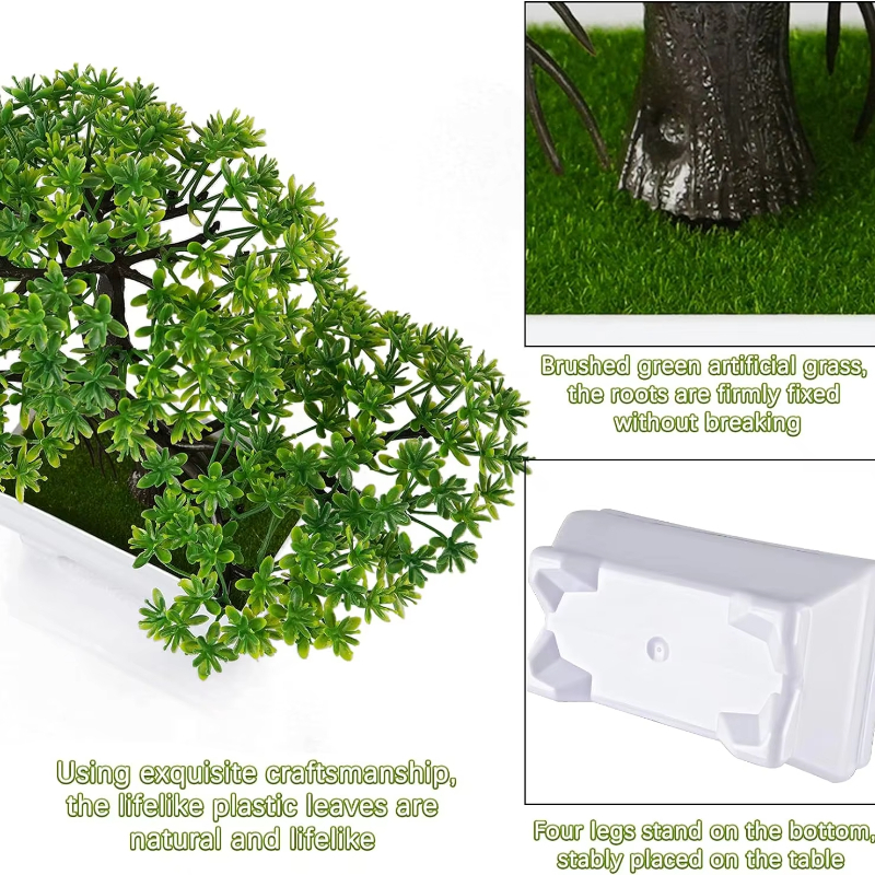 1Pcs Green Artificial Plants B - Outdoor Furniture Green incelemesi ve fiyatı