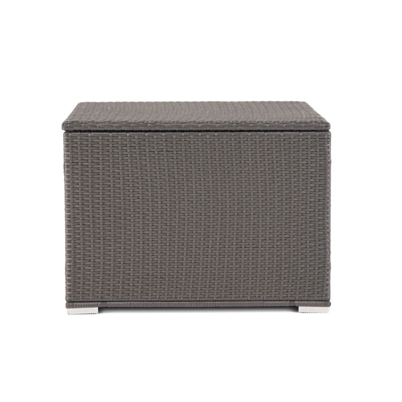 Dark Gray Rattan Outdoor Stora - Outdoor Furniture With Storage incelemesi ve fiyatı