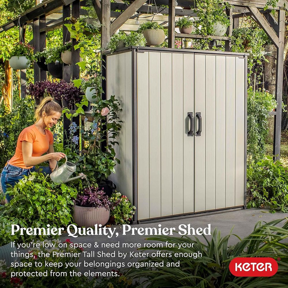 Resin Outdoor Storage Shed, 4. - Outdoor Furniture Patio incelemesi ve fiyatı