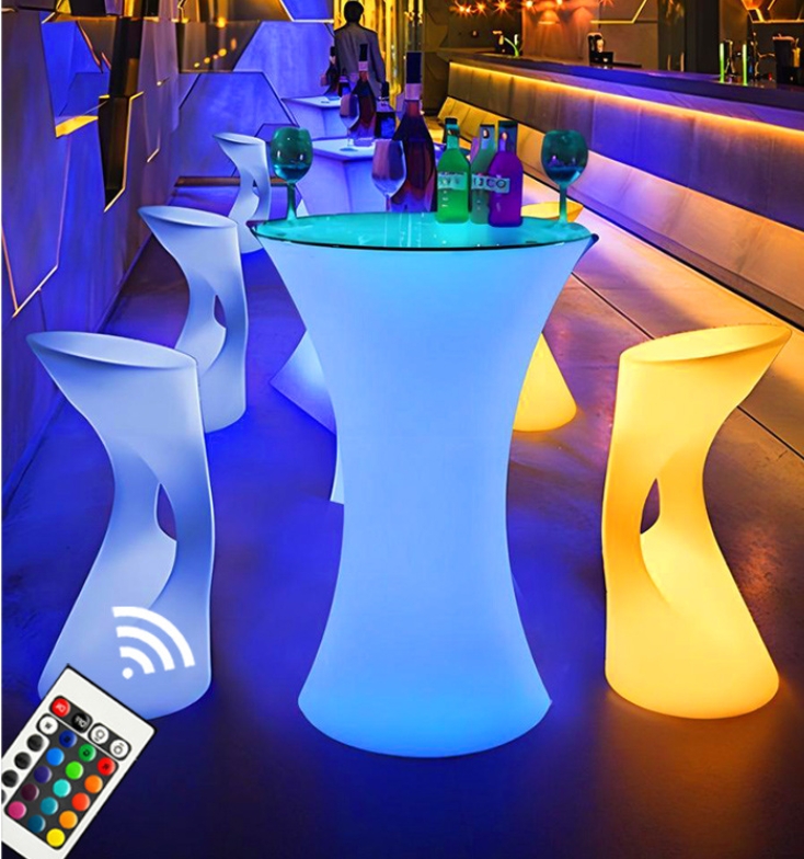 Portable LED Bar Counter Table - Outdoor Furniture Europe incelemesi ve fiyatı