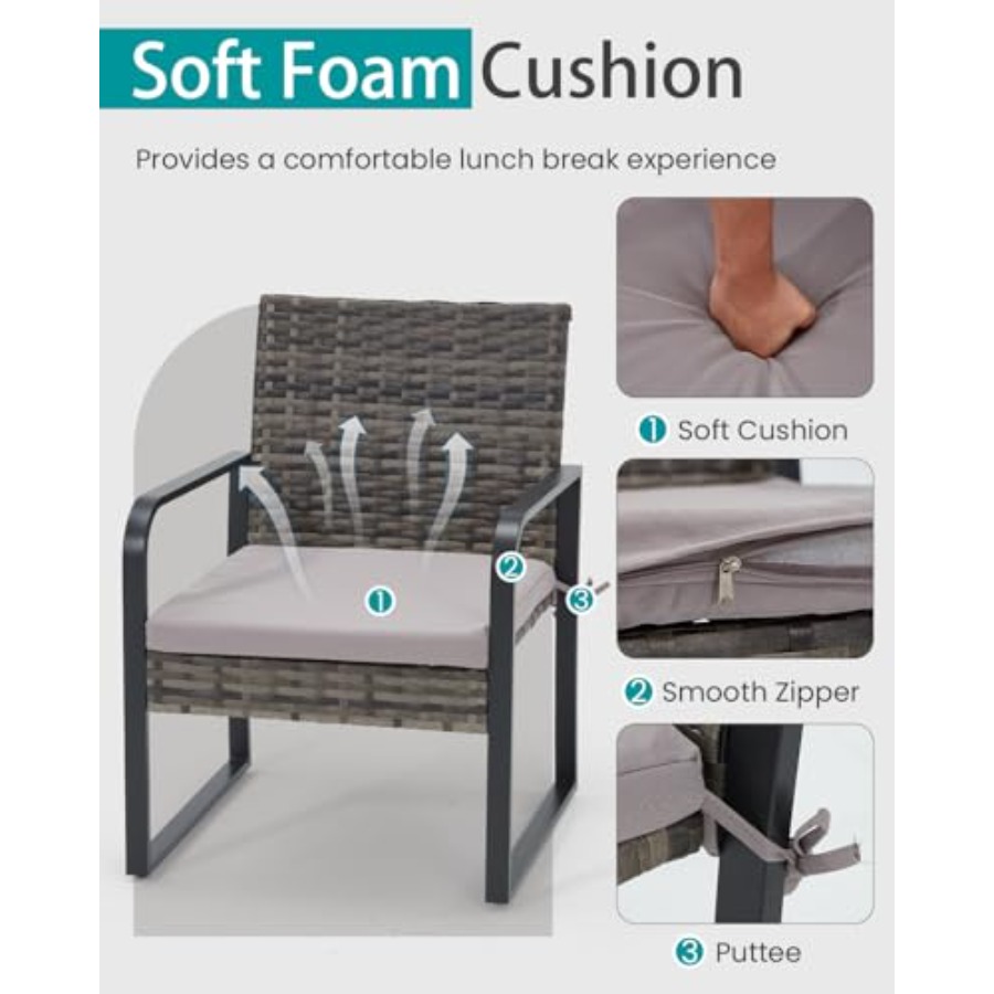 Bezseller 3 Piece Outdoor Pati - Outdoor Furniture Patio incelemesi ve fiyatı