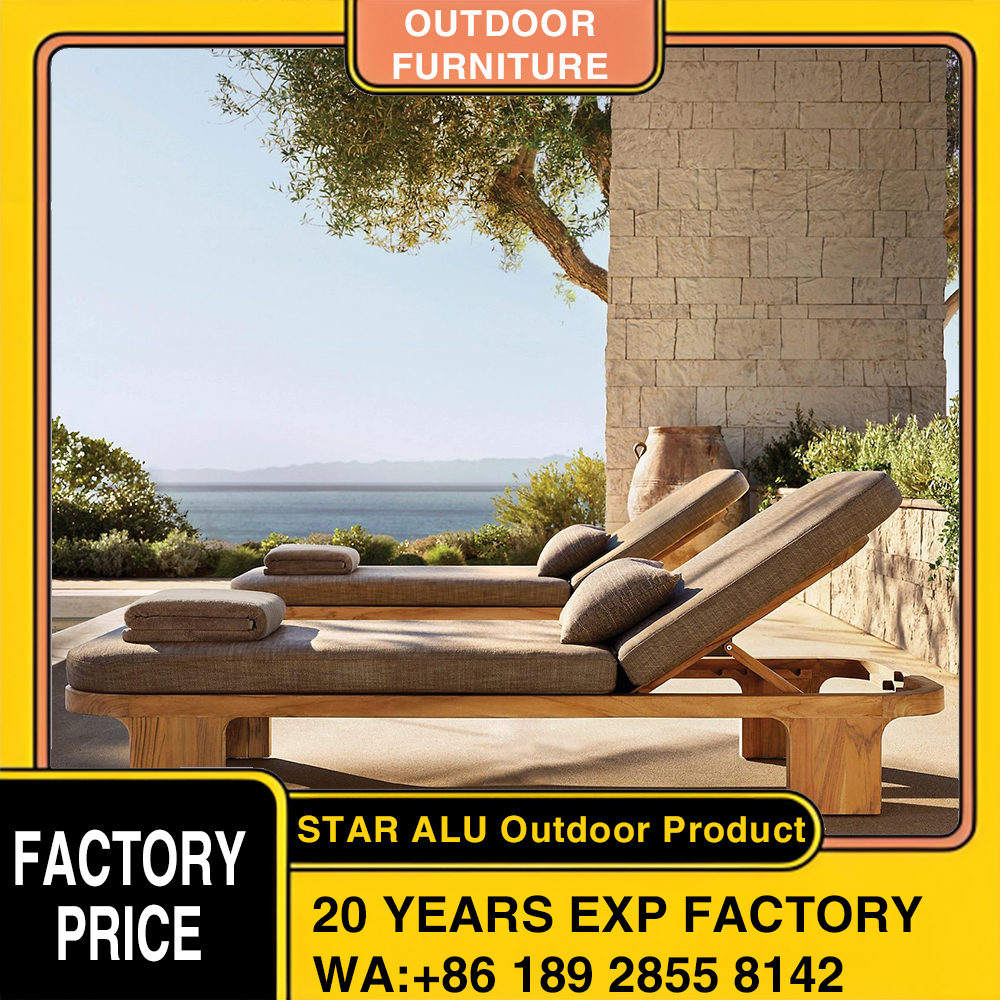 Custom Teak Wood Patio Lounger - Outdoor Furniture Europe incelemesi ve fiyatı