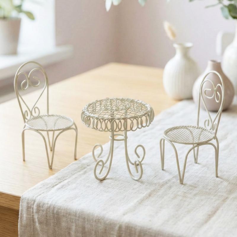 1/3Pcs Dollhouse Garden Displa - Outdoor Furniture Designer incelemesi ve fiyatı