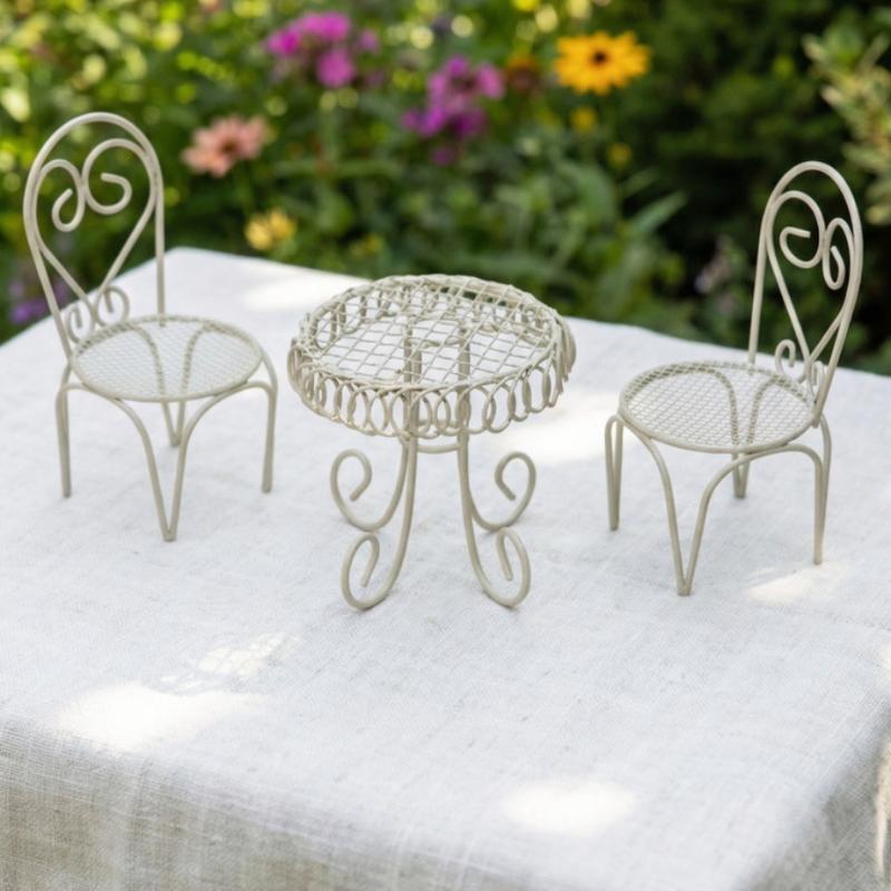 1/3Pcs Dollhouse Garden Displa - Outdoor Furniture Designer incelemesi ve fiyatı