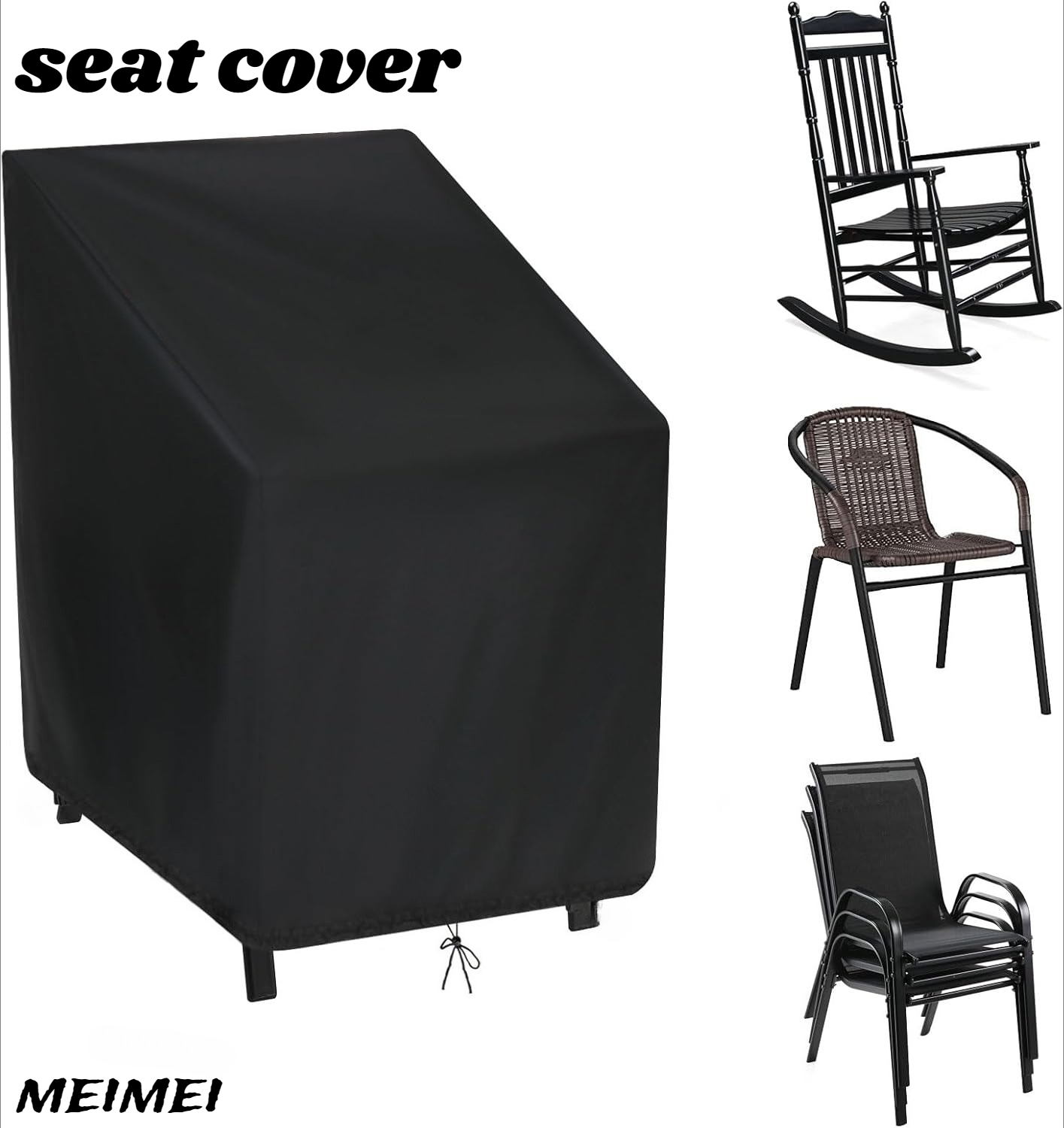 Stacked Chair Dust Cover Stora - Outdoor Furniture With Storage incelemesi ve fiyatı