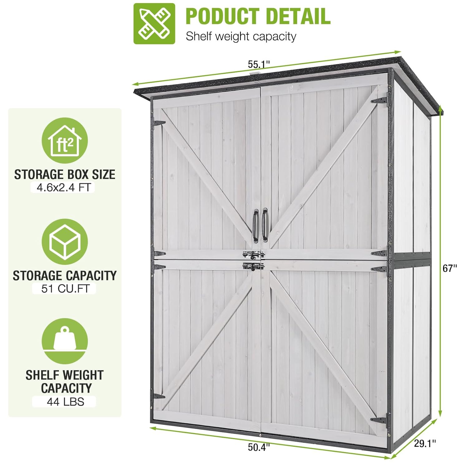 Outdoor Cabinet Storage Shed w - Outdoor Furniture With Storage incelemesi ve fiyatı