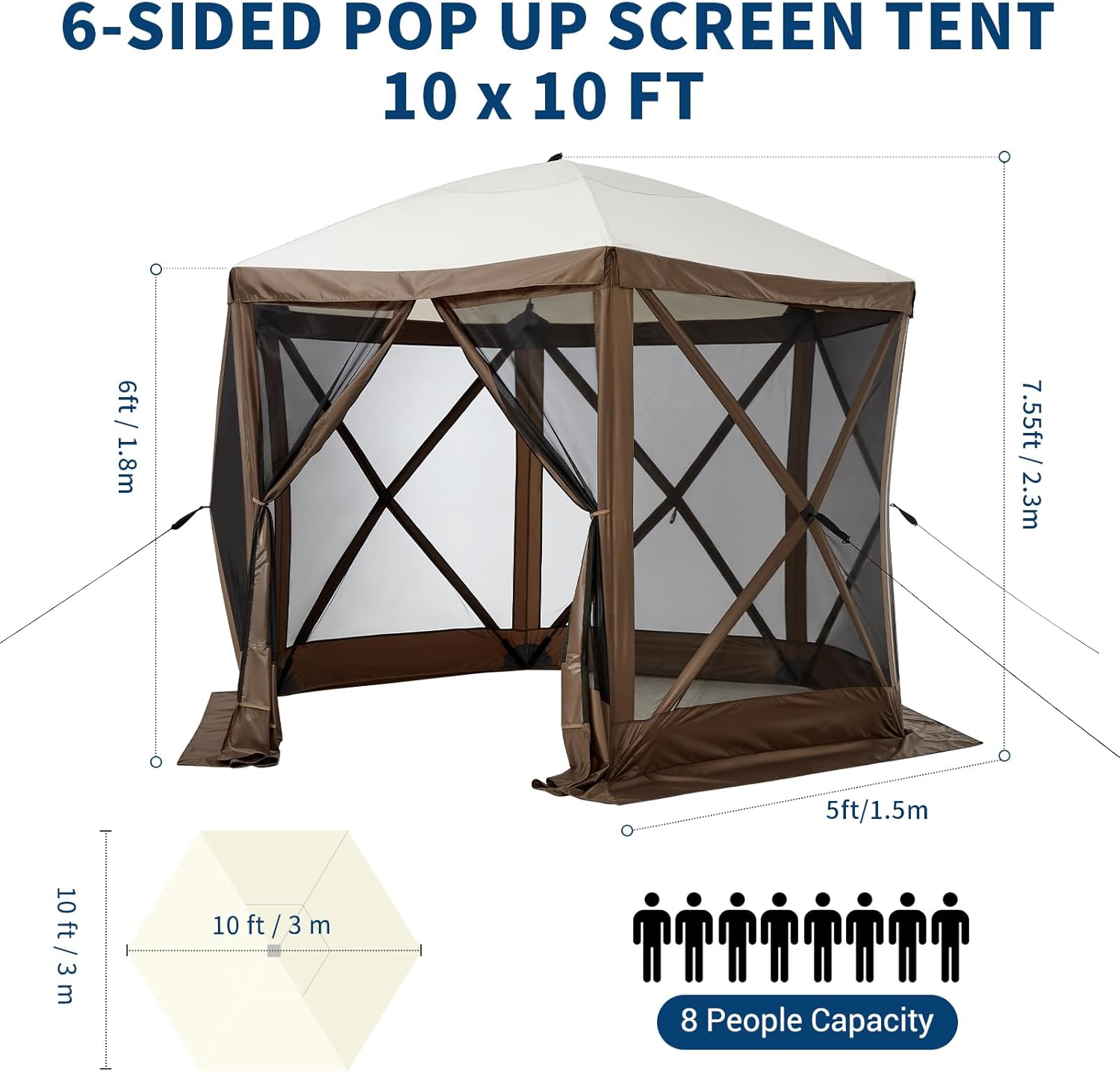 Garvee 8x8 ft Pop-Up Gazebo Te - Gazebo Pop Up incelemesi ve fiyatı