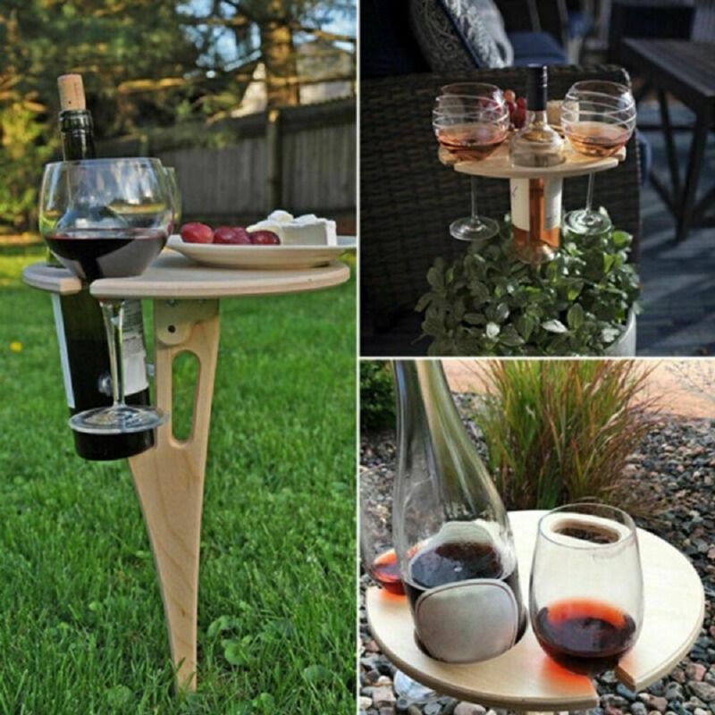 Outdoor Wine Table Portable Pi - Outdoor Furniture Europe incelemesi ve fiyatı