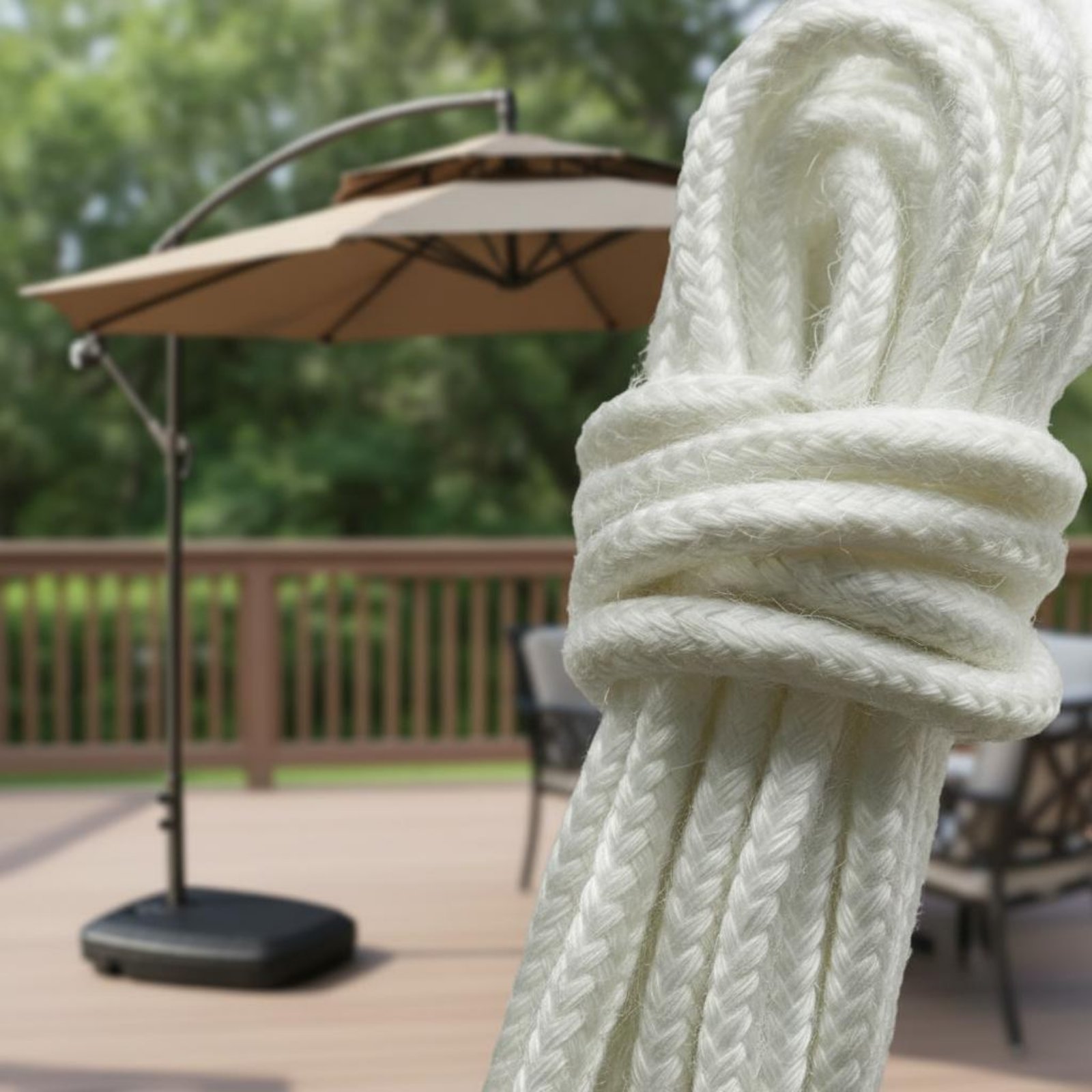 Roman Umbrella Pull Rope Wear- - Outdoor Furniture Patio incelemesi ve fiyatı